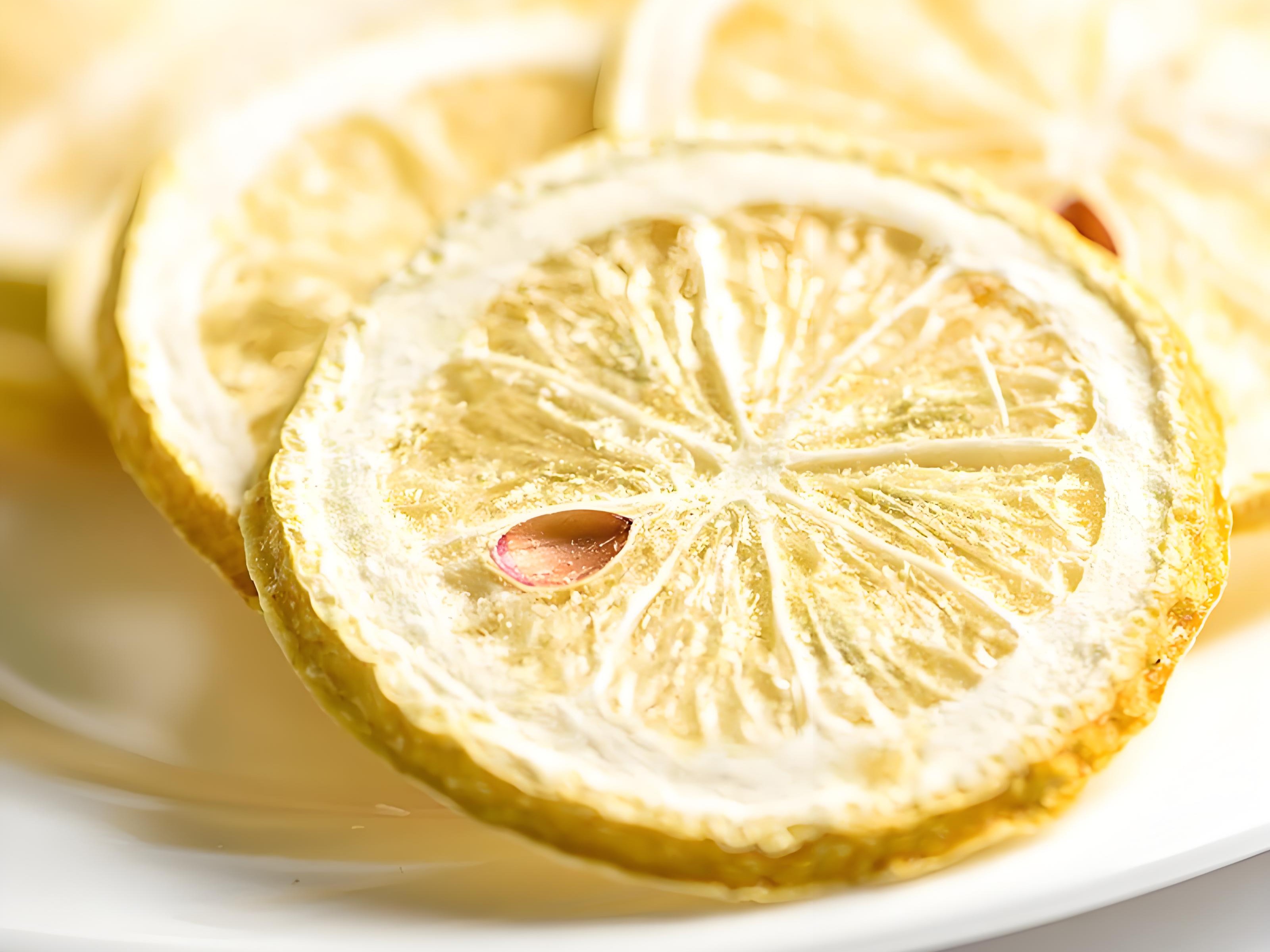 freeze dried lemon slices