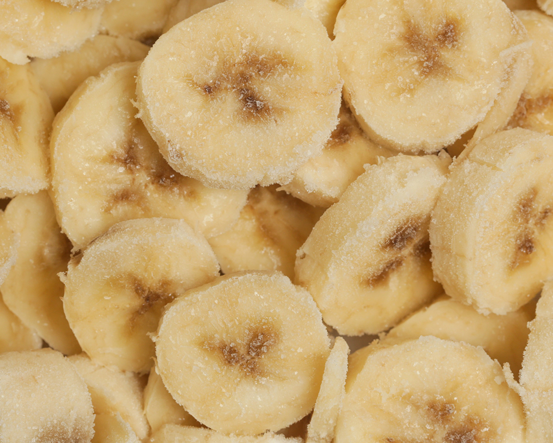 iqf frozen banana in bulk