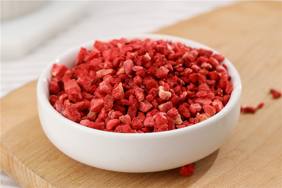 Freeze Dried Strawberry Granules
