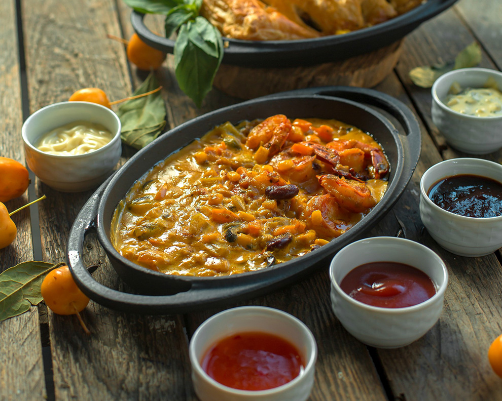 casserole-with-ginger-sauces