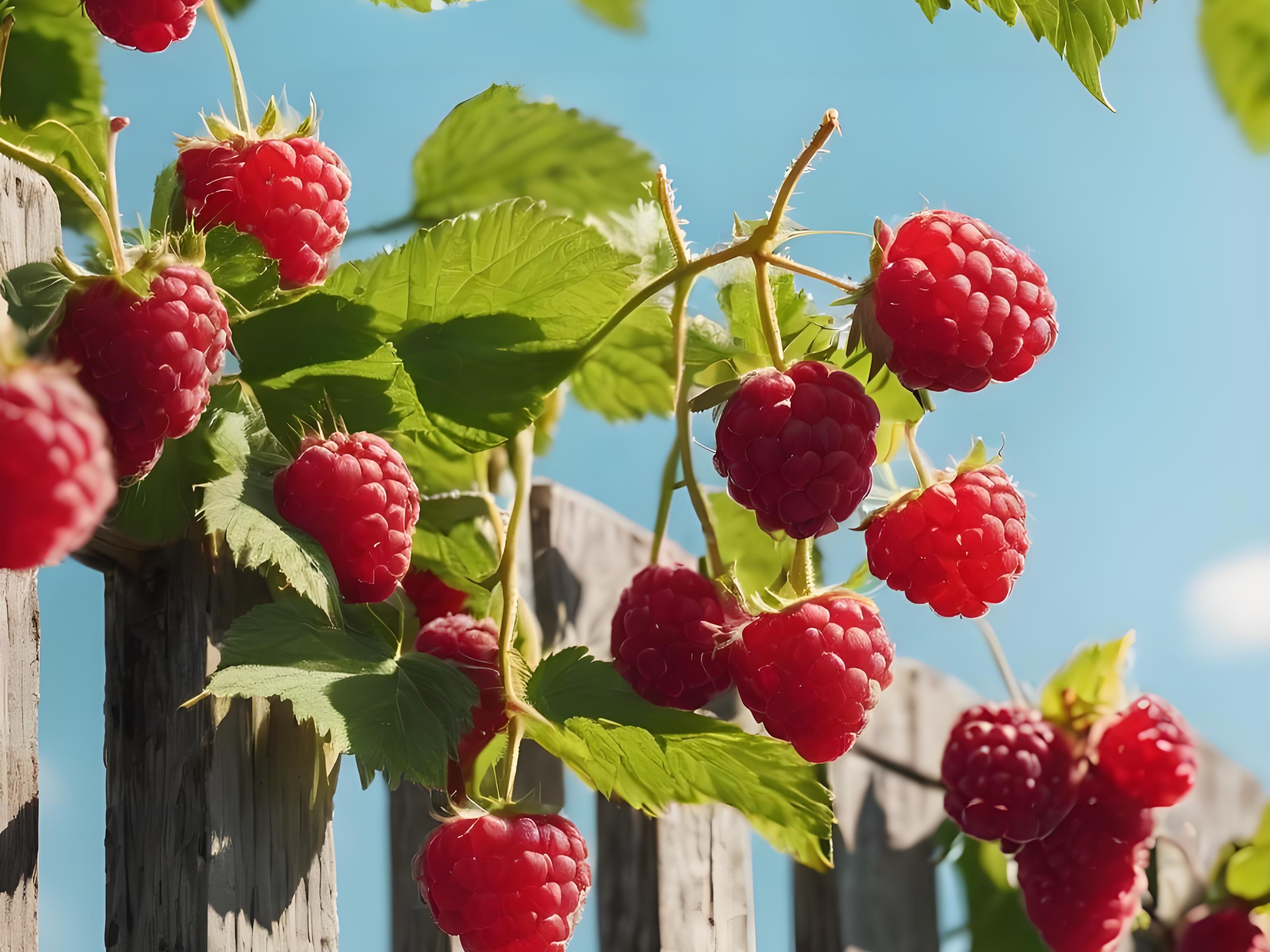 fresh raspberry