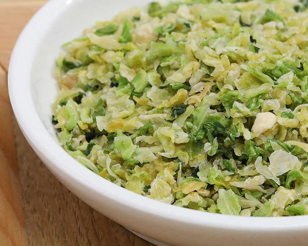air dried cabbage