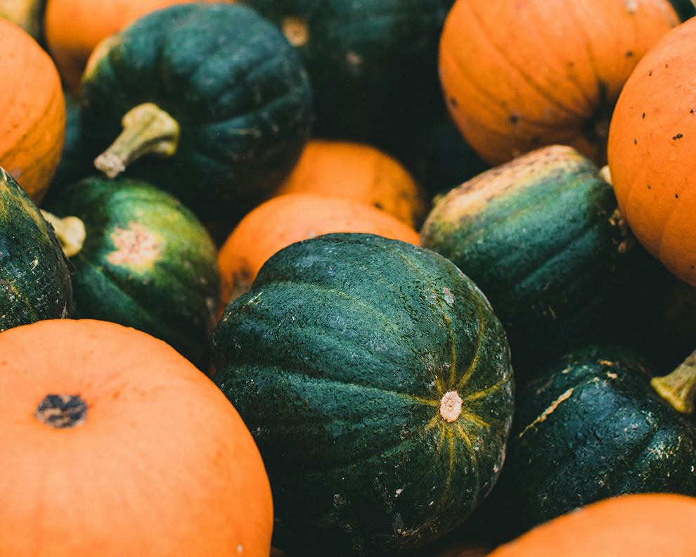 fresh pumpkin