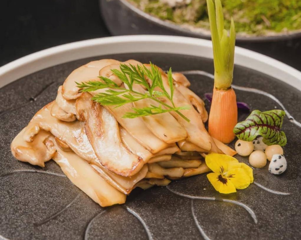 matsutake mushrooms